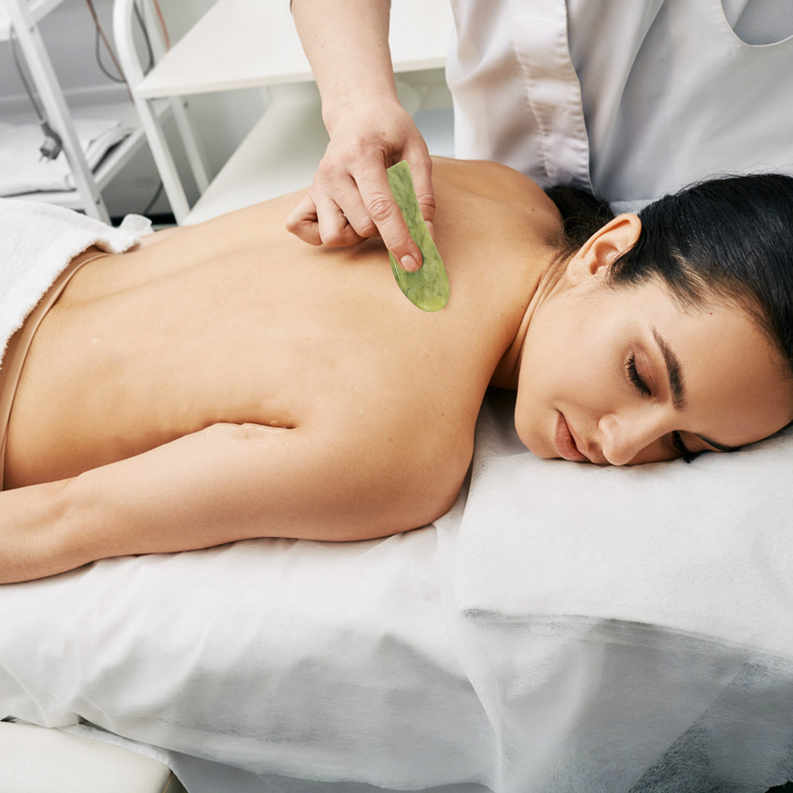 2 adet doğal yeşim Gua Sha kaz - Relax - Spa & Wellness incelemesi ve fiyatı